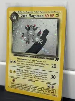 Pokemon TCG - Dark Magneton - Team Rocket Rare Holo 11/82 (NM) - Image 3