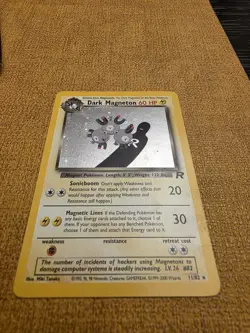 Pokemon Dark Magneton Team Rocket Holo Rare 11/82 2000 The Pokemon Company - Image 1