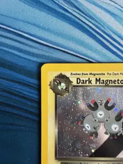 Pokemon TCG Dark Magneton Team Rocket 11/82 Holo Unlimited Swirl Holo Rare - Image 2