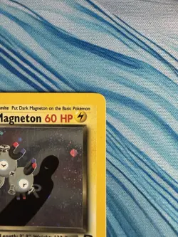 Pokemon TCG Dark Magneton Team Rocket 11/82 Holo Unlimited Swirl Holo Rare - Image 3