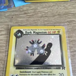 Pokemon TCG Team Rocket Dark Magneton Holo 11/82 WOTC 2000 English 60 HP - Image 3