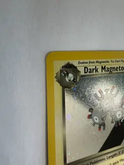 Pokemon TCG Dark Magneton Team Rocket Holo Rare 11/82 2000 60 HP Miki Tanaka - Image 4