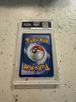 Pokemon Dark Magneton Holo Team Rocket PSA 7 11/82 2000 English - Image 2