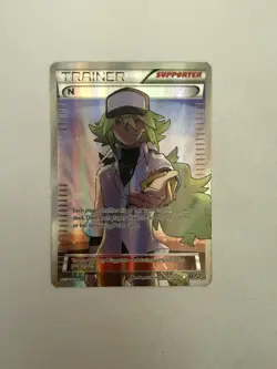 The Pokemon Company N (Supporter) Trainer Alternate Art Promo Holo Eng 105A/124 - Image 1