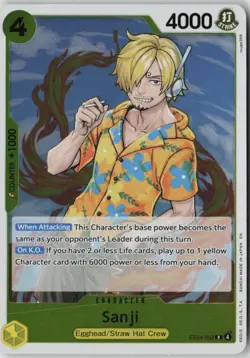 Sanji EB04-052 Rare Adventure on Kami's Island One Piece Foil Near Mint - Image 1