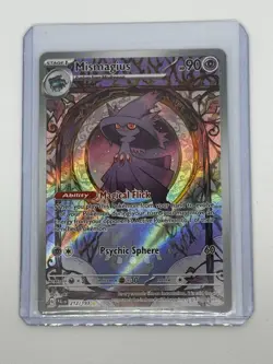 Pokemon Mismagius Holo Rare TCG Card 212/193 Sv02 Paldea Evolved Illustration - Image 1