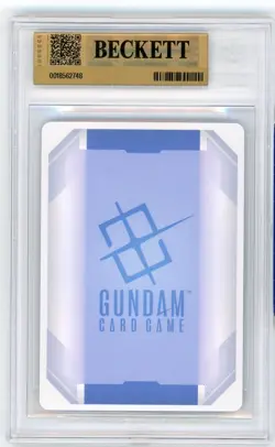 Beckett BGS Pristine 10 Gundam Card Game - Gundam ST01-001 - Edition Beta 2025 - Image 2