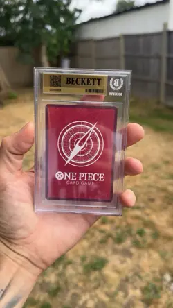 One Piece Card Game King OP08-057 Leader Alt Art BGS 10 English Uk Seller - Image 2