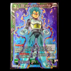Dragon Ball Super Card Game - SSB Vegeta, Lost Kingdom's Pride - BT16-052 SR - Image 1
