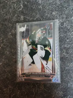 2025-26 Upper Deck Series 1 Encore Filip Gustavsson Card# E-27 - Image 1