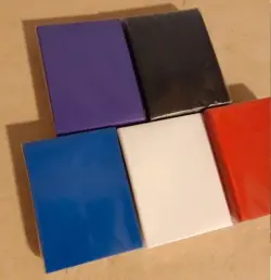 Multicoloured TCG Sleeves Trading Card Protectors Pack of 500 Brand New Sealed - Image 3