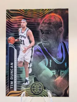 2021-22 Panini Illusions Basketball Tim Duncan card #127 San Antonio Spurs HOF - Image 1