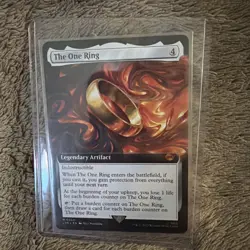 MTG | LTR | The One Ring | Extended Art | M380 | Legendary Artifact | Non-foil - Image 1
