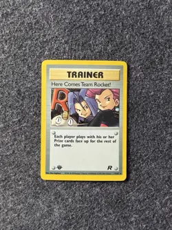 Pokemon Here Comes Team Rocket 1st Edition Holo #15/82 - Team Rocket Set Mint - Image 1
