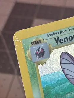 Vintage 1999 Pokemon TCG Jungle 1st Edition Venomoth Holo 13/64 - Image 2