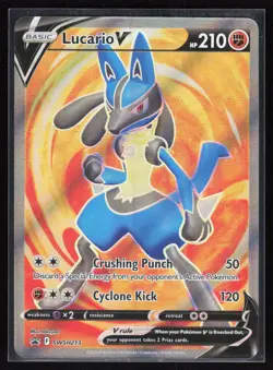 Lucario V - Holo Promo SWSH: Sword & Shield Promo Cards SWSH213 NM - Image 1