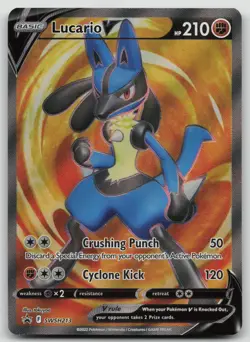 Lucario V Holo Promo SWSH: Sword & Shield Promo Cards SWSH213 NM - Image 1