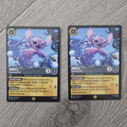 Disney Lorcana Winterspell Angel Experiment 624 191/204 Legendarys x2 - Image 1