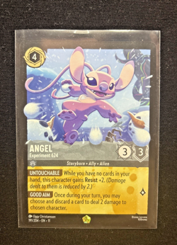 Disney Lorcana Angel - Experiment 624 191/204 Legendary Winterspell Regular - Image 1