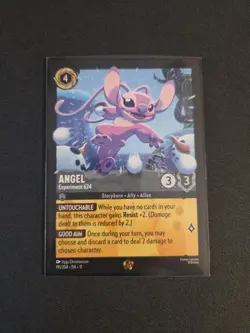 Disney Lorcana Winterspell Angel 191/204 Non Foil - Image 1