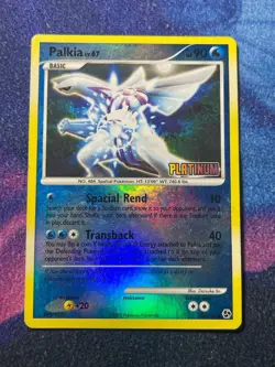Pokemon 2008 Palkia 26/106 Platinum Stamped Reverse Holo LP Card - Image 1