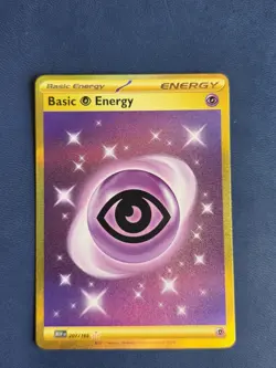 Basic Psychic Energy 207/165 Hyper Rare Pokemon Card 151 2023 NM/M - Image 1