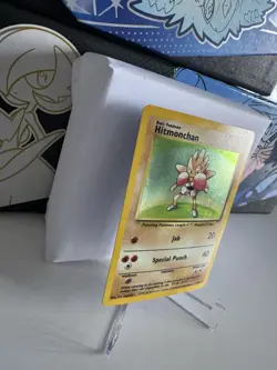 Pokemon TCG Hitmonchan Base Set Holo Rare Card 7/102 NM Condition - Image 3