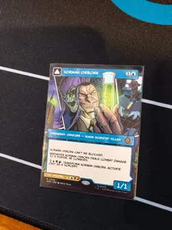 Norman Osborn / Green Goblin - Borderless - Marvel's Spider-Man - SPM - 220 -MTG - Image 1
