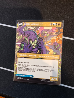 Norman Osborn / Green Goblin - Borderless - Marvel's Spider-Man - SPM - 220 -MTG - Image 2