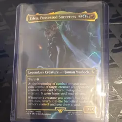 Wizards MTG Edea, Possessed Sorceress 0448 Final Fantasy Rare Foil English - Image 1