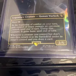 Wizards MTG Edea, Possessed Sorceress 0448 Final Fantasy Rare Foil English - Image 2