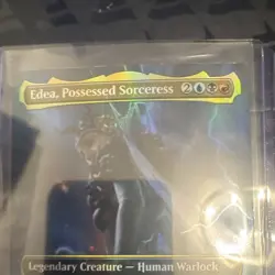 Wizards MTG Edea, Possessed Sorceress 0448 Final Fantasy Rare Foil English - Image 3