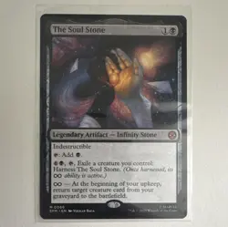 The Soul Stone MTG Marvel's Spider-Man Mythic Regular #66 Legendary Artifact - Image 1