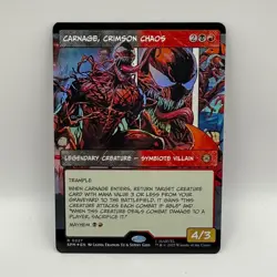 MTG Carnage Crimson Chaos Marvel SPM Spider Man Foil 0227 Rare MTG - Image 2