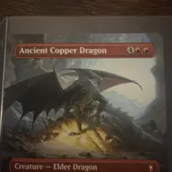 Ancient Copper Dragon MTG Battle for Baldur's Gate Mythic Rare Card - Image 5