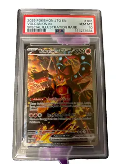 Volcanion ex 182/159 Sv09 Journey Together SIR Holo EN 2025 PSA 10 - Image 1