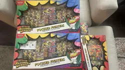Pokemon Ascended Heroes Sealed Lot 2 Focus Fighter 1 Mega Box, 1 Booster Bundle - Image 1