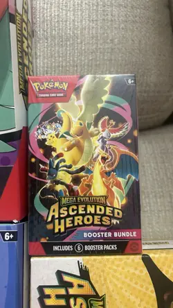 Pokemon Ascended Heroes Sealed Lot 2 Focus Fighter 1 Mega Box, 1 Booster Bundle - Image 4