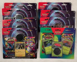 LOT of 8 Blisters Pokemon TCG: Mega Evolution/Phantasmal Flames - SEALED - Image 1