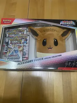 Pokemon TCG Prismatic Evolutions Accessory Pouch Collection New/Sealed Lot of 2 - Image 2