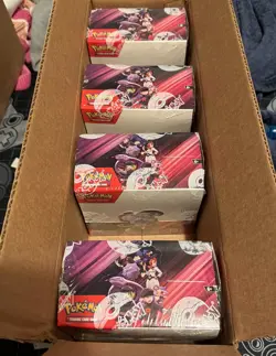 Pokemon Destined Rivals Booster Box Sealed Box - 36 Packs lot of 4 - Image 1