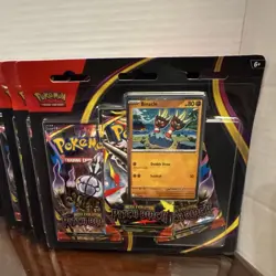 Pokemon TCG Mega Evolution Pitch Black Blister Lot Of (5) Sealed in hand 🔥🔥 - Image 2