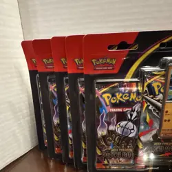 Pokemon TCG Mega Evolution Pitch Black Blister Lot Of (5) Sealed in hand 🔥🔥 - Image 3