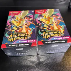 Pokemon Ascended Heroes Booster Bundles - Lot of 2 (FACTORY SEALED) - Image 5