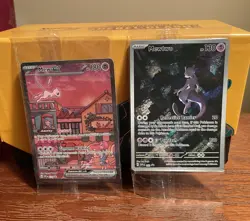 Pokemon TCG Mew EX 053 & Mewtwo 052 Promo Bundle Lot Of 2 (Sealed) 2023 NM - Image 1