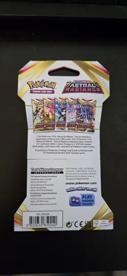 Pokemon Astral Radiance Vivid Voltage Sleeved Booster 2-Pack Lot Sealed New - Image 3