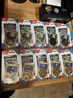 Offical Pokemon TCG Variety Lot - Sealed Blisters/Booster Packs & Tin Assortment - Image 3