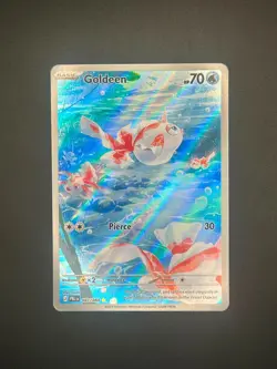 087/084 Goldeen - Illustration Rare - Pokemon TCG: Pitch Black - Near Mint/Mint - Image 1