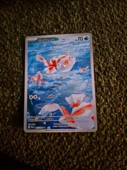 Goldeen 087/084 Illustration Rare IR Pokemon Pitch Black NM English - Image 1