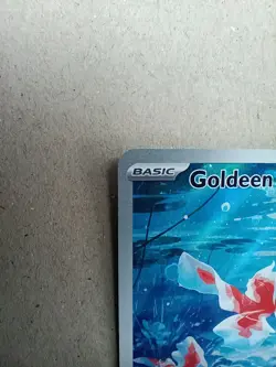 Goldeen 087/084 Pitch Black Illustration Rare Full Art Holo Pokemon Card - Image 3